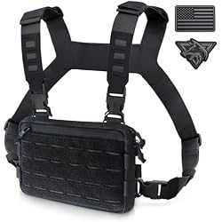 Amazon.com: WYNEX Tactical Chest Rig Pack for Men, Running Chest
